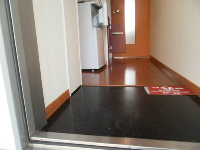 レオパレスパステルの玄関