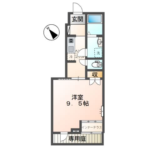 シャルマン　ヒルズの間取り