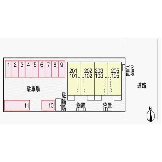 オリーブＮＪのその他|立面図