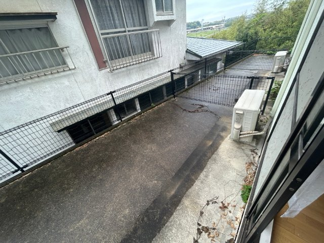 ハイツポエムのバルコニー