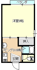 ファーストインセーブルの間取り