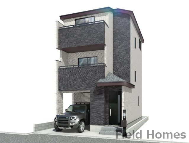 大和市中央林間４丁目新築戸建て　A号棟の外観|外観イメージ「大和市中央林間4丁目新築戸建て」
