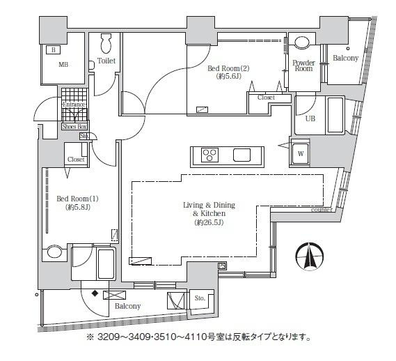 【間取り】