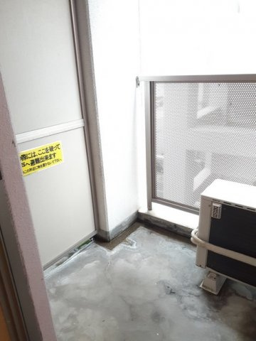 クレスト呉服町のバルコニー