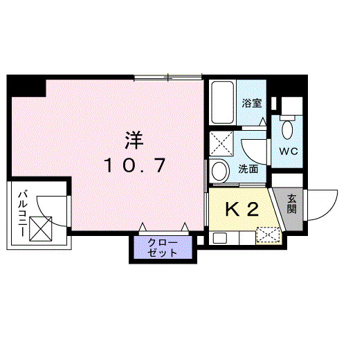 クレスト呉服町の間取り