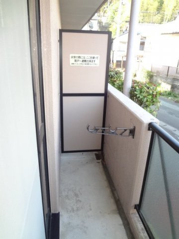 ジュネス黒髪のバルコニー
