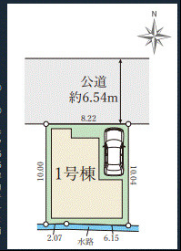 【区画図】 | Terrechez八幡市橋本１期 | 区画図