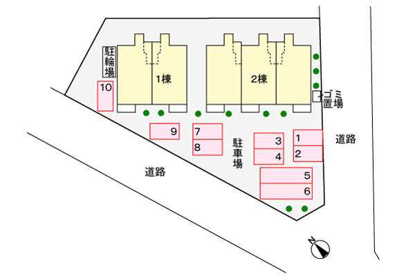 【駐車場】 | ウエスト・モイⅠ