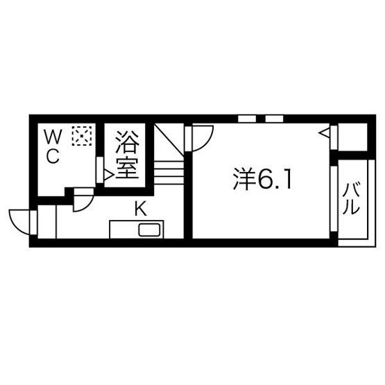 【間取り】 | ドヌールⅤ 草薙