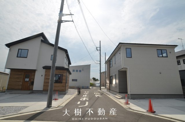 【前面道路含む現地写真】 | 座間市座間1丁目　新築戸建て　全２棟【仲介手数料無料】