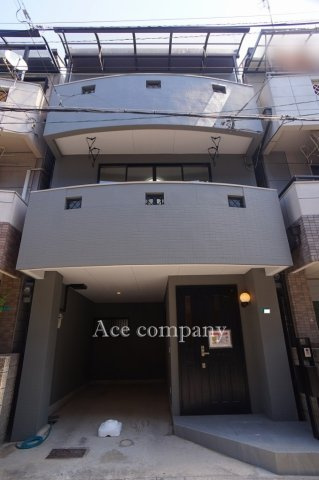 【外観】 | 平野区加美鞍作2丁目 | 【2WAYアクセス可能♪鉄骨造☆外壁塗装（前面）、屋根補修済み☆】ローン返済目安：月々約73602円（頭金0円、変動金利0.875％、返済期間40年、ボーナス払い無しで試算しています）