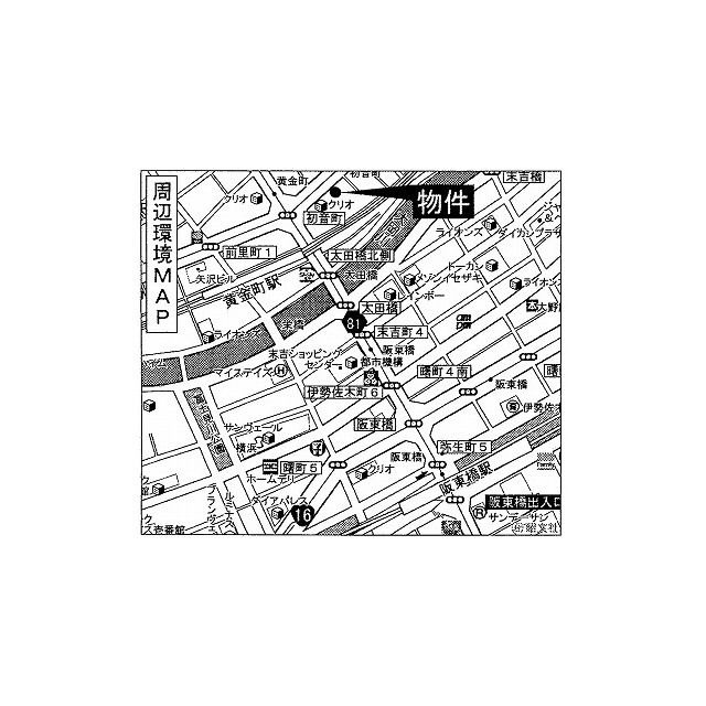 プレール・ドゥーク横浜SOUTH Maison Loireの地図