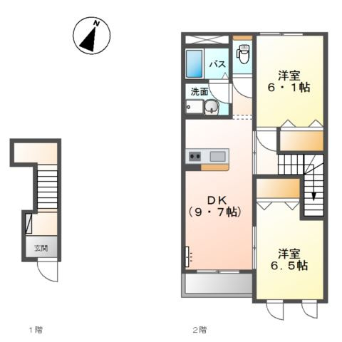 ヴィオラＳＫの間取り