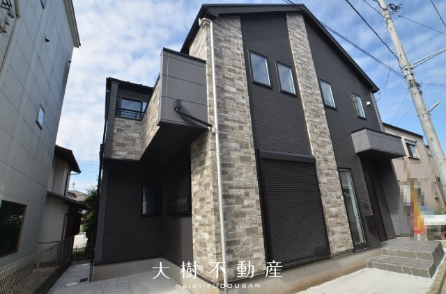 【外観】 | 座間市相模が丘5丁目  新築戸建て　全１棟【仲介手数料無料】 | 建物完成しました！！内見可能です♪