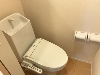 【トイレ】 | 仮）本庄市東富田Ｙ様新築アパート | シャワー付トイレ（イメージ）