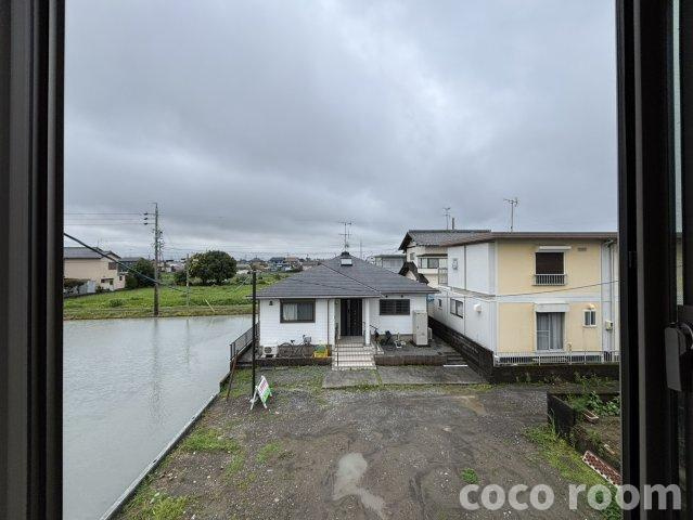 藤枝泉町貸家の玄関