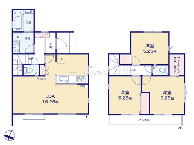 所沢市下安松5期　全1棟　新築戸建　ティアラ