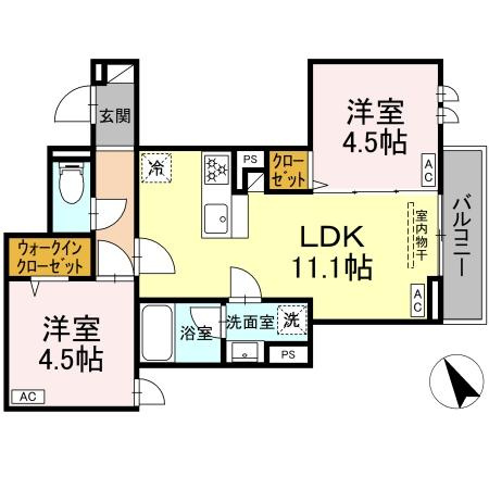 【間取り】 | セレスティア桜上水