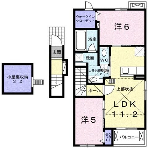 【間取り】 | カームリーⅧ