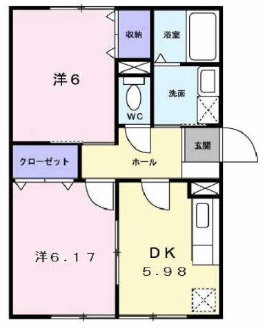 パルティーレの間取り