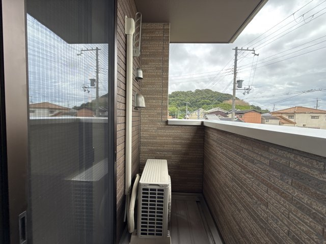 サニー　ハピネスⅡのバルコニー