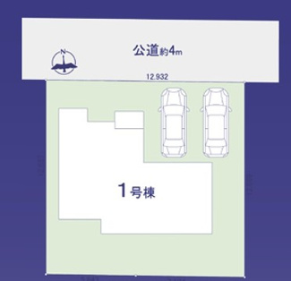 【区画図】 | 松戸市第7六実　新築分譲住宅　全1棟
