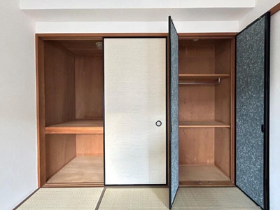 【収納】 | すずらん館 | たっぷりとした収納スペースです