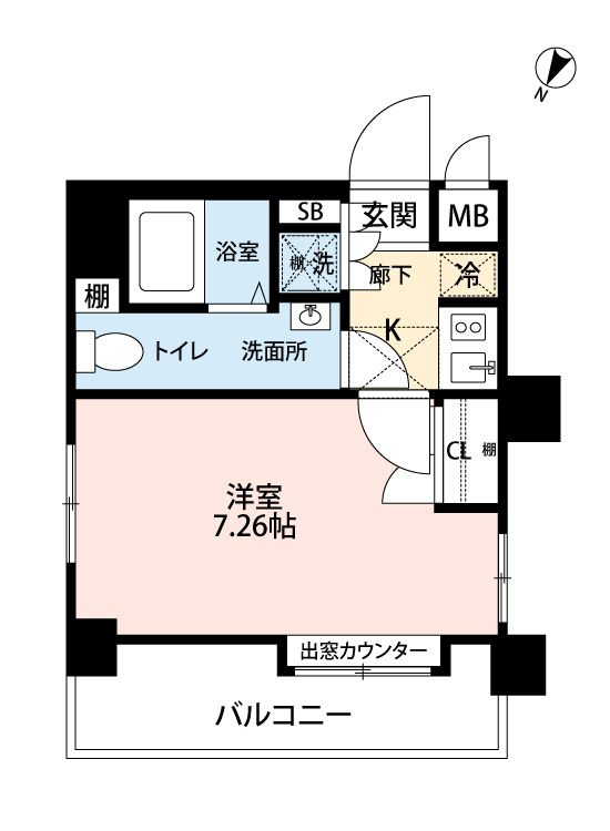 サヴォイ・レジェントの間取り