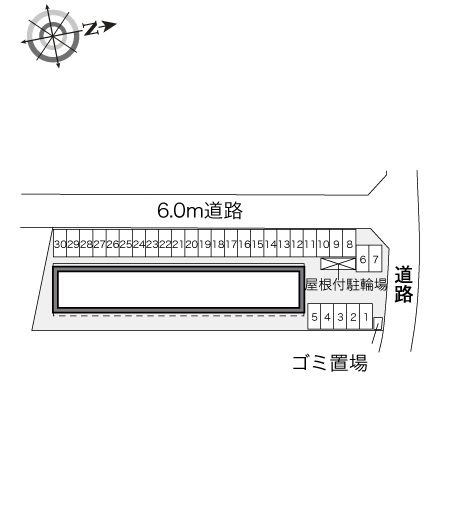 レオパレスレオーノの区画図