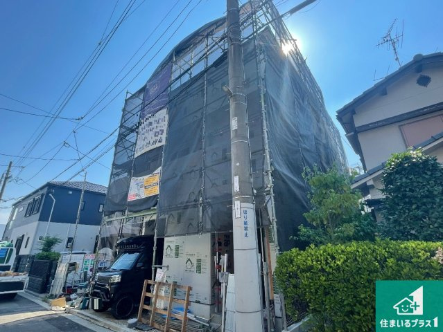 高槻市辻子　第4期　新築一戸建ての外観|現在建築中！落ち着いた街並みで新生活を始めることが出来そう！周辺の物件も併せてご紹介させて頂きます！
