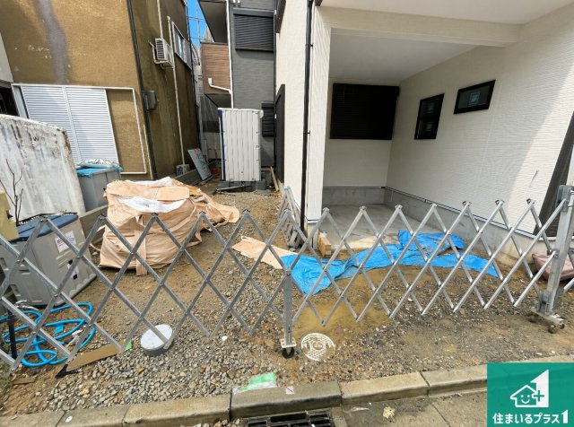 高槻市辻子　第4期　新築一戸建ての外観|現在建築中！落ち着いた街並みで新生活を始めることが出来そう！周辺の物件も併せてご紹介させて頂きます！