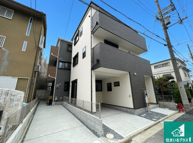 ■高槻市辻子　第4期　新築一戸建ての外観|安心の10年保証！外観を美しく保ち、雨水で汚れを落とします！気になることがありましたら、お気軽にお問い合わせください！