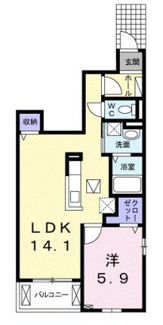 【間取り】 | アポロン　Ａ