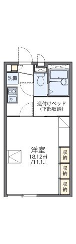 レオパレス慶の間取り