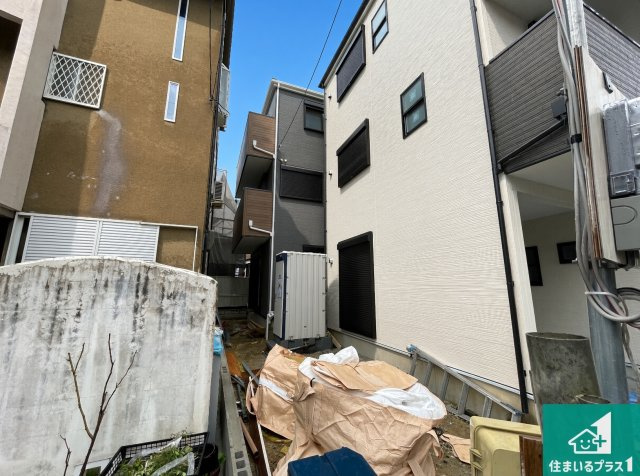 ■高槻市辻子　第4期　新築一戸建ての外観|現在の進捗状況です！順調に作業進行中、完成が待ち遠しいです！詳細の間取り等、お気軽にお問い合わせください！