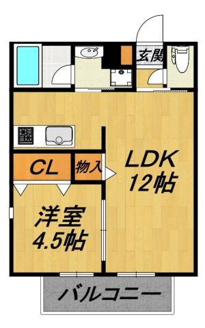 【間取り】 | クレサス稚児宮.m