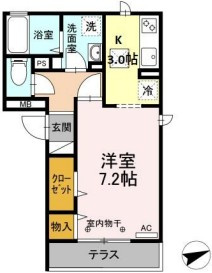 【間取り】 | ガーデニア蒲田
