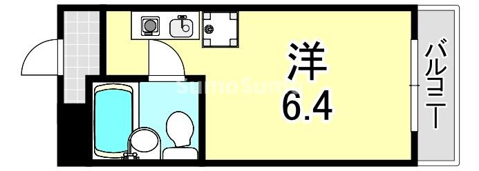 ダイドーメゾン岡本の間取り