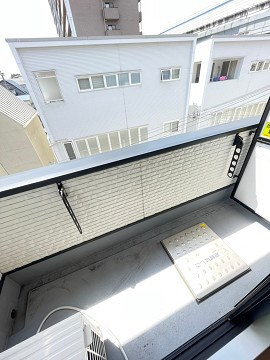 リブレメゾン香櫨園のバルコニー