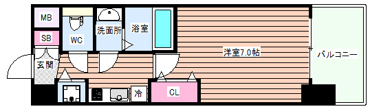 【間取り】 | スワンズシティ梅田シエロ
