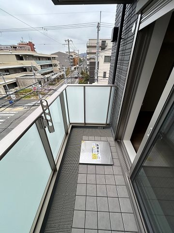 Rejoice西宮北口のバルコニー