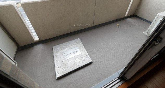 幸田マンション幸町のバルコニー