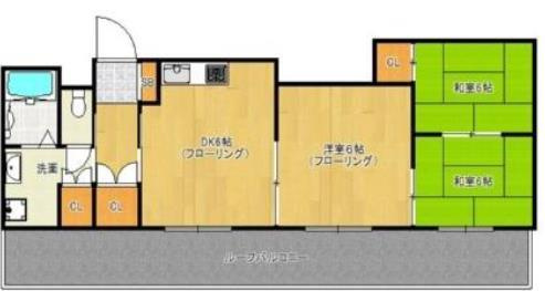 サンヴィレッジ平尾の間取り