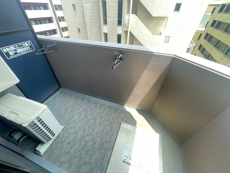 S-RESIDENCE北浜のバルコニー