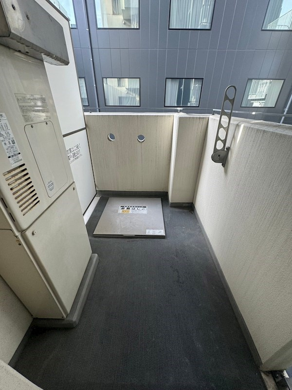 アーデン京町堀イーストのバルコニー