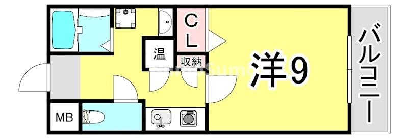 アポロンKOWAの間取り