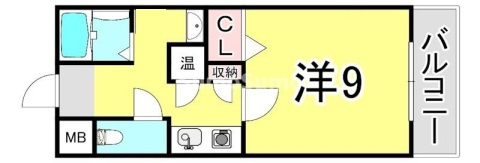 アポロンKOWAの間取り