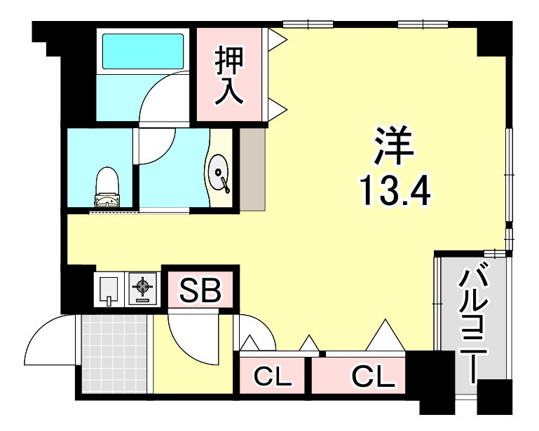 ルーア芦屋の間取り