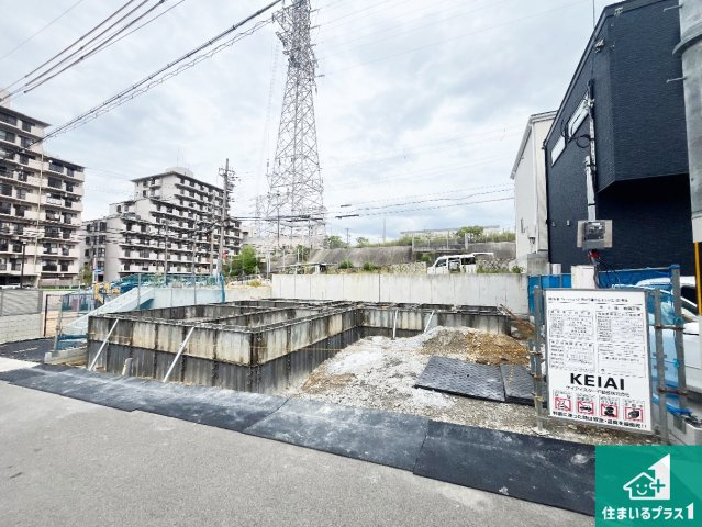 神戸市垂水区清水が丘　第1期　新築一戸建ての外観|周辺は落ち着いた街並みの住宅地！子育てがしやすい住環境です！まだ未完成ですが、現地でしかわからない事もございます。是非一度ご覧ください。
