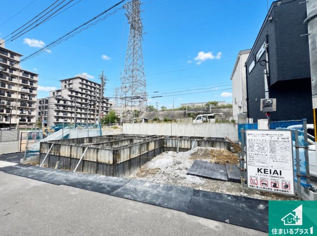 神戸市垂水区清水が丘　第1期　新築一戸建ての外観|周辺は落ち着いた街並みの住宅地！子育てがしやすい住環境です！まだ未完成ですが、現地でしかわからない事もございます。是非一度ご覧ください。